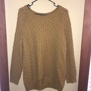 H&M Mustard Hi-low sweater